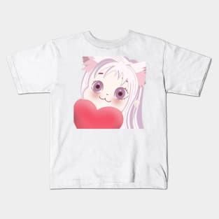 Cute anime girl Kids T-Shirt